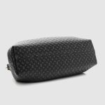 Calfskin Nanogram Embossed Clutch Black1