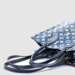 Monogram Jacquard Denim Onthego MM Bleu1