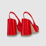 Shake Slingback Pump Red1