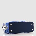 Taurillon Donna Huanca Capucines MM Blue1